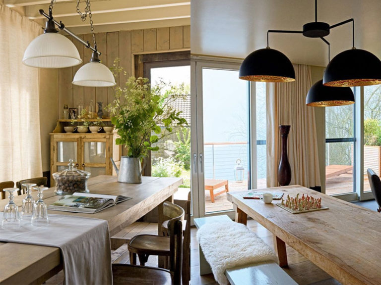 Une salle a manger rustique au style campagne chic