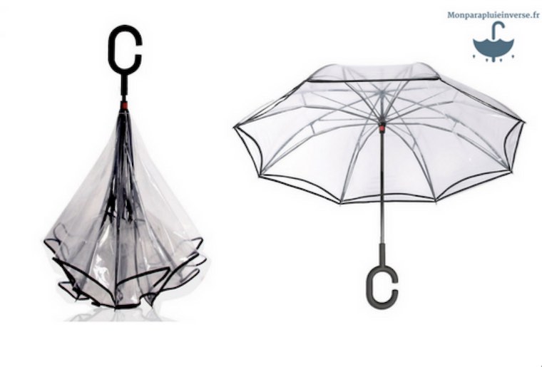 Parapluie classique ou inversé pour son mariage ?